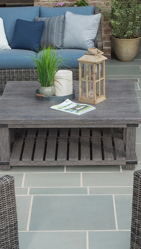 Woven Wicker Furniture Florida Backyard