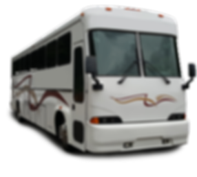 40 Passenger Party Bus with walnut mini bar