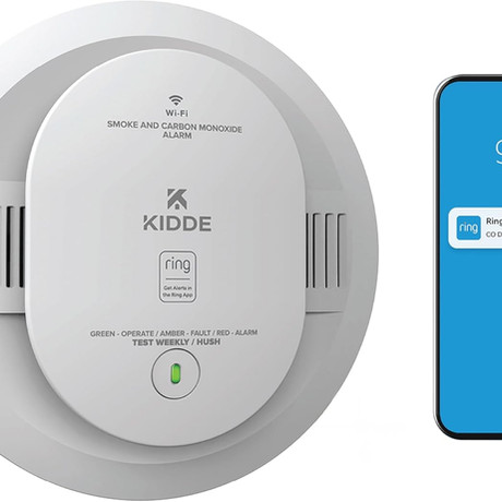 Picture of smoke detector.