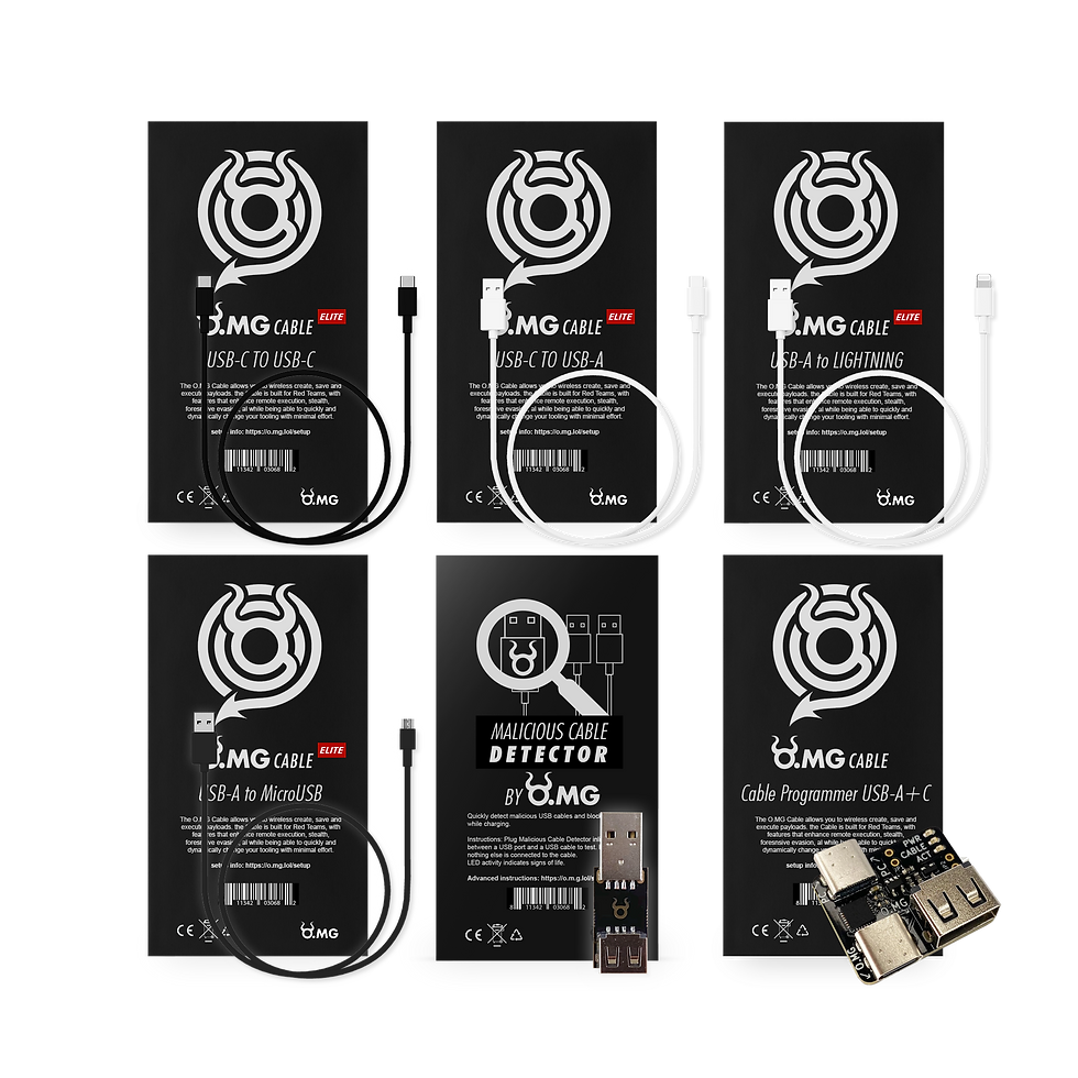 Thumbnail: O.MG Kabel Pakket Pen Testing Kit USB-C Lightning MicroUSB Edities