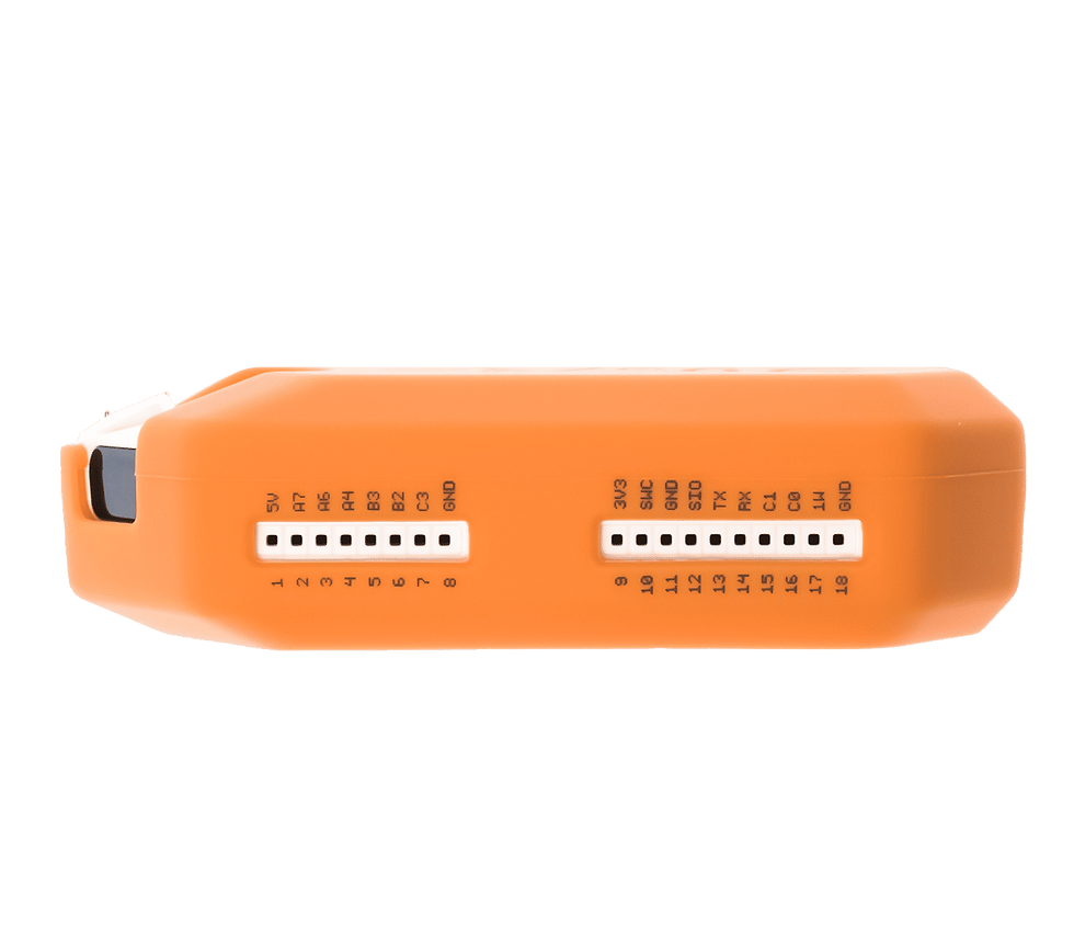 Thumbnail: Flipper Zero Silicone Hoesje - Beschermend Kwaliteitsproduct met Tekstontwerp