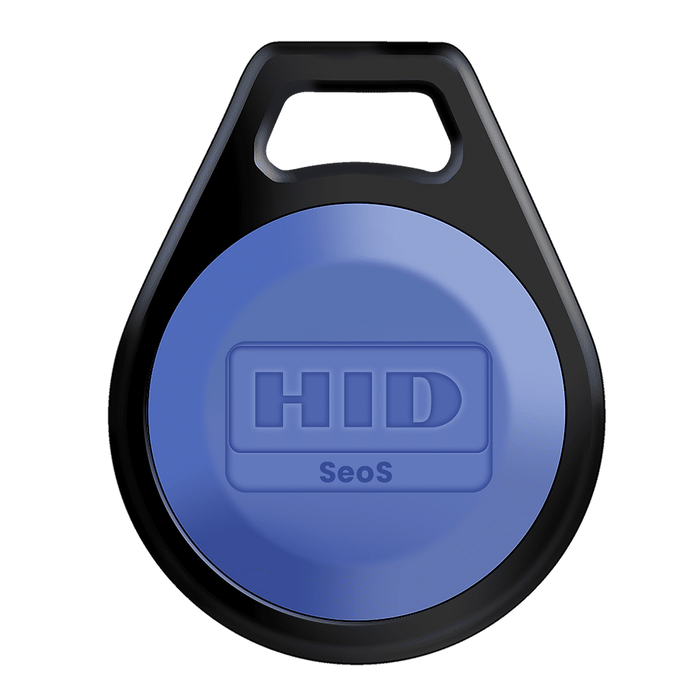 Thumbnail: iCLASS SE SEOS Compatibele Lege Tag Kaart Sleutelhanger Access Control