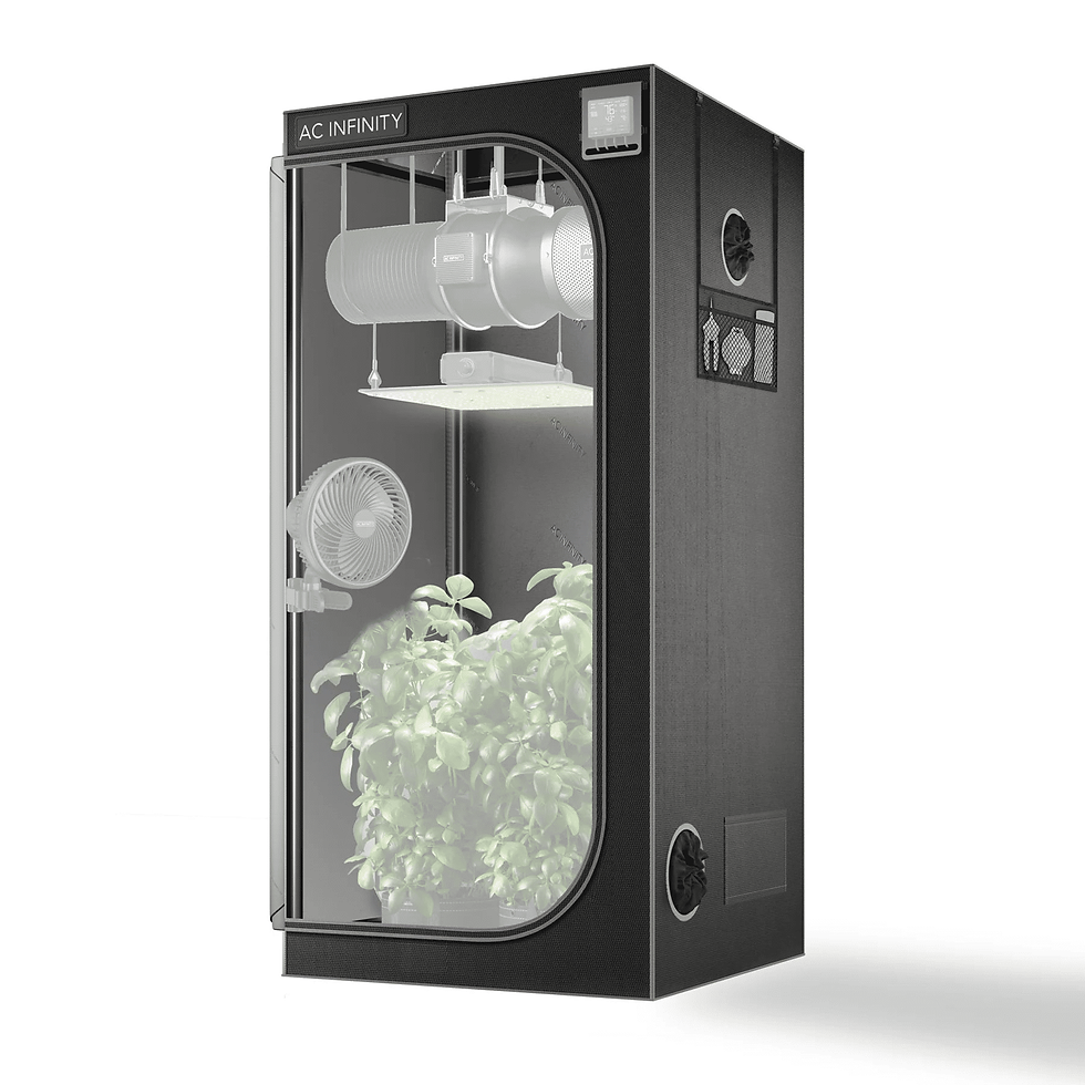 Thumbnail: AC Infinity Cloudlab Grow Tent 60x60x121, lichtdicht en duurzaam