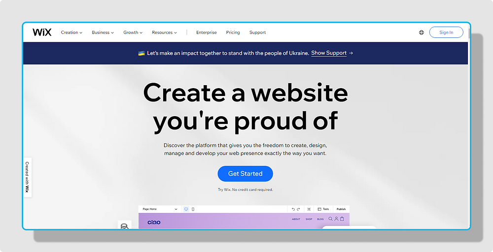 Wix is an amazing website builder that offers easy-to-use features and themes to its users at affordable rates. Its features are also beginner's friendly.