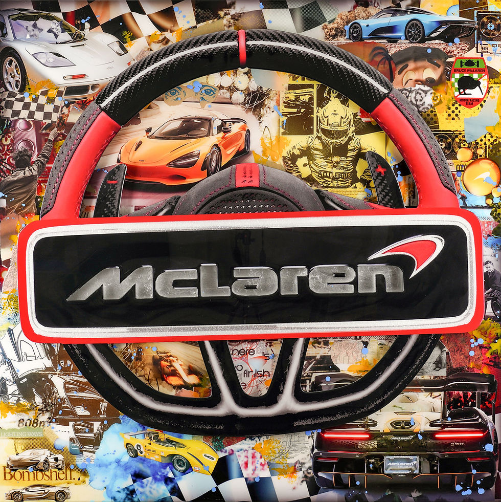 McLaren logo 3d