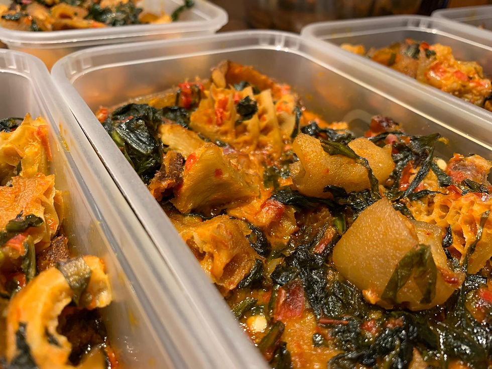 Arranged Food and Objects