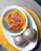 Abula (Amala + Ewedu & Gbegiri served together)