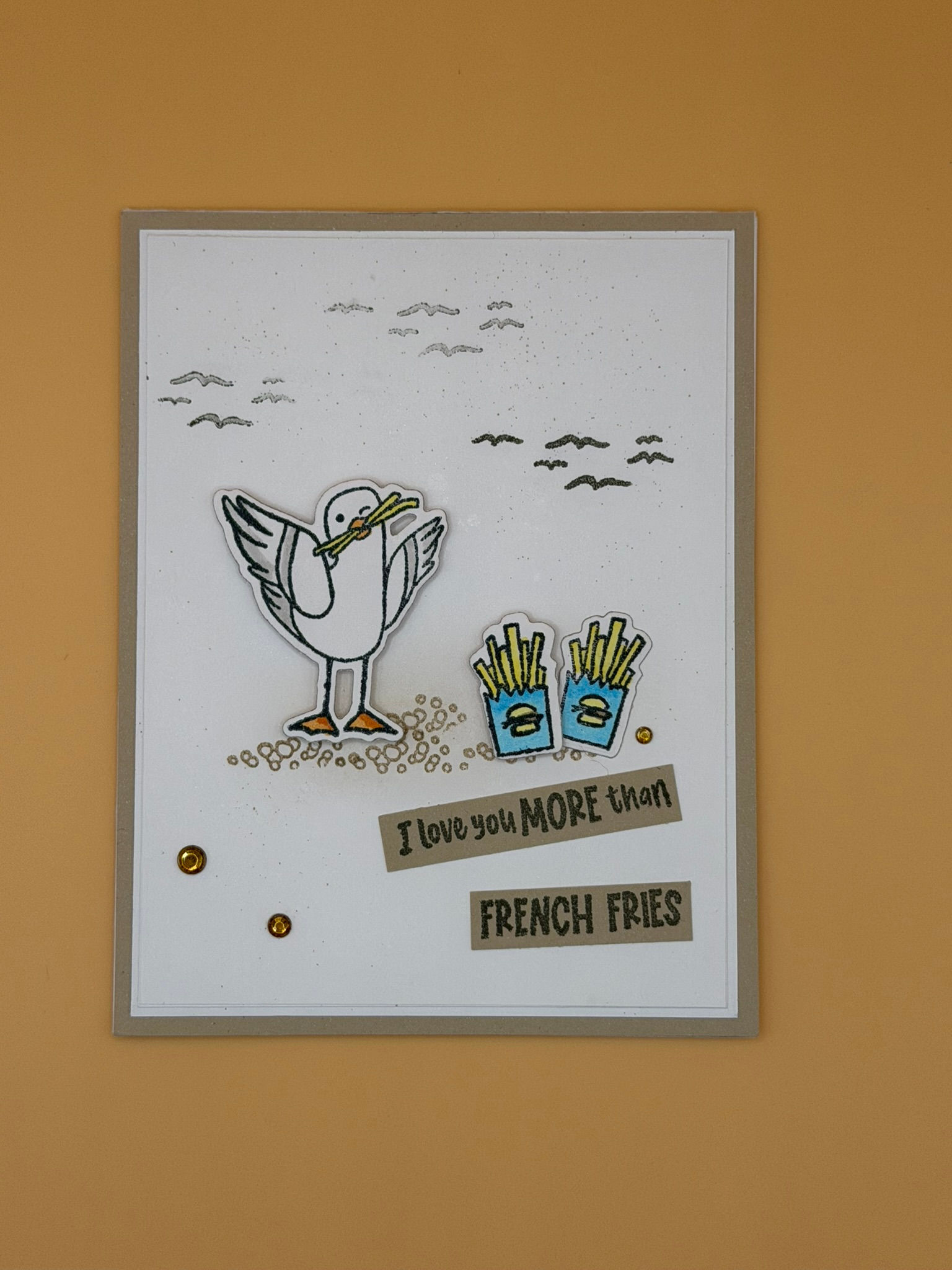 Love - I Love You More Than French Fries - Seagull Beach Vibes