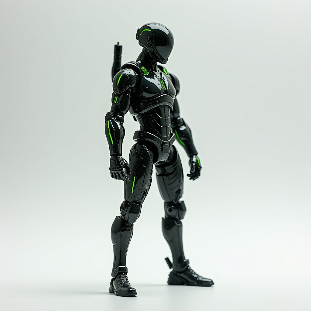 Cybernetic Warrior Figure