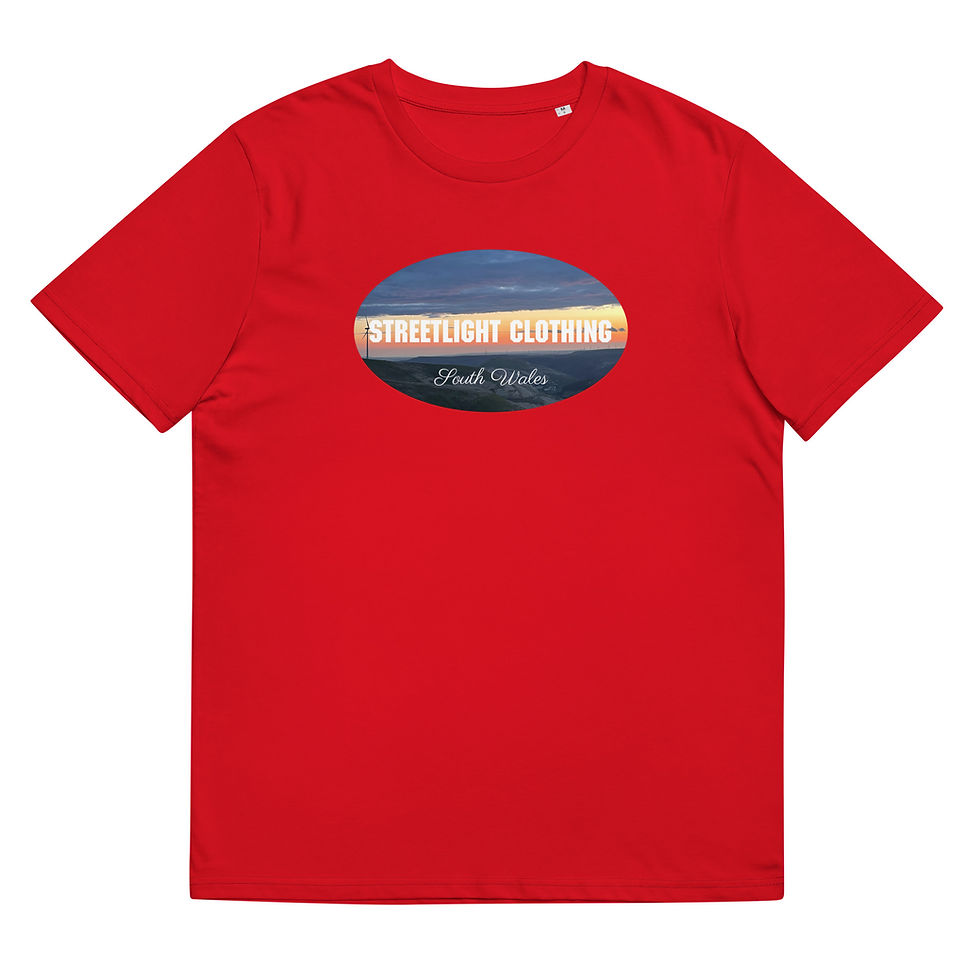 Thumbnail: Sunset down the Valleys South Wales - T-shirt