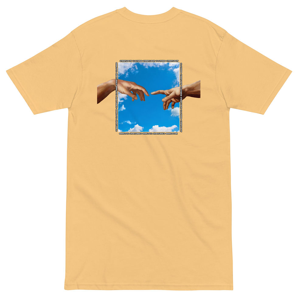 Thumbnail: The creation of Adam - premium heavyweight tee