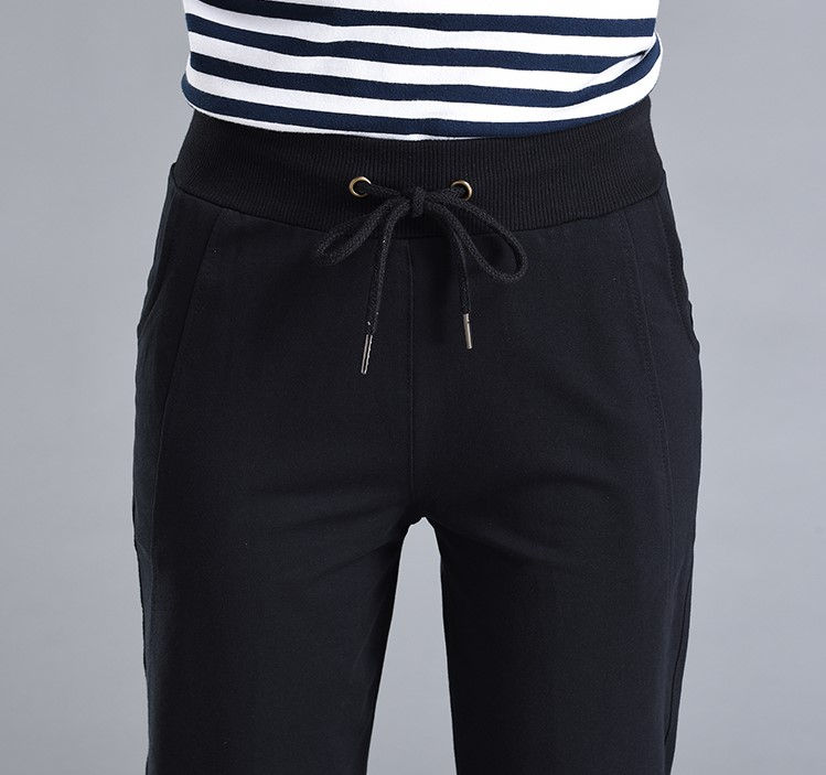 Thumbnail: Summer real Korean shorts long thin slacks foot guard pants casual pants