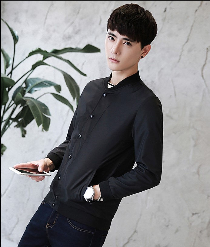 Thumbnail: New young men's jackets men's autumn and winter the boys baseball uniform