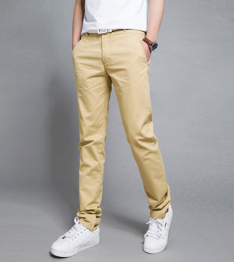 Thumbnail: Summer cotton casual pants feet pants men's Korean version