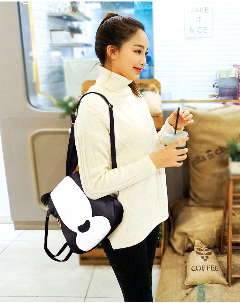 Thumbnail: Cartoon bag Korean version of the lovely rabbit ears shoulder bag