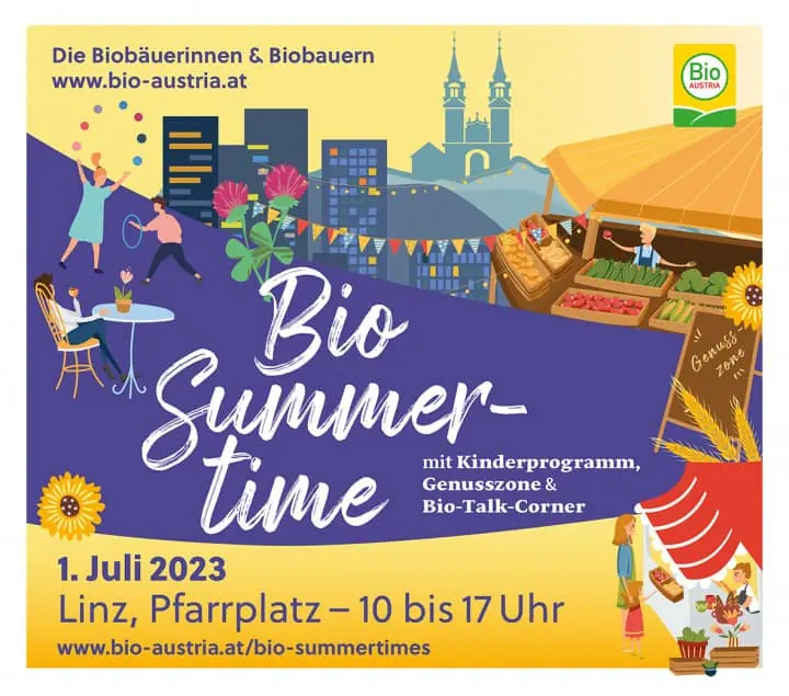 Bio-Summertime – Biofest in Linz