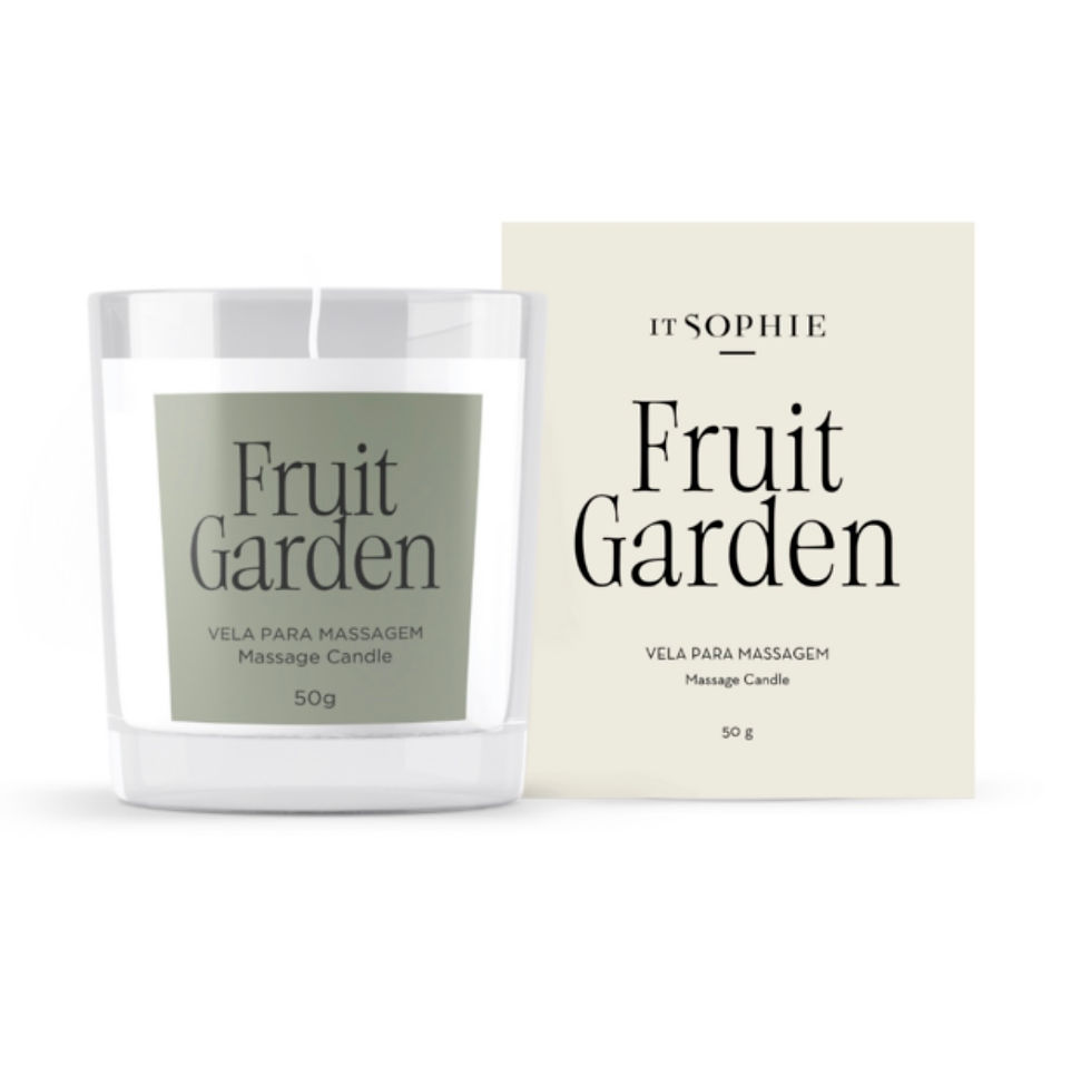 Vela de  massagem - Fruit Garden 