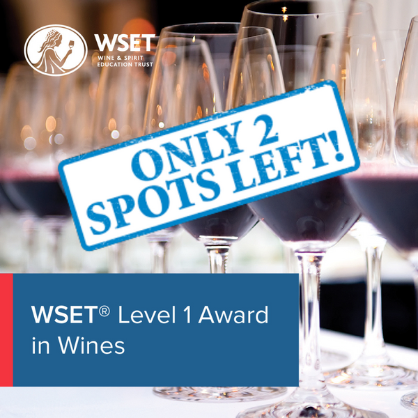 WSET Level 1 Beginner Course in Wines – English, Saturday (21 June 2025)