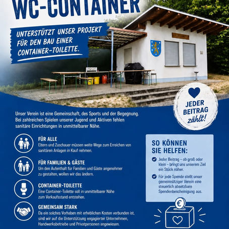 Gemeinsam für unseren Verein 💙