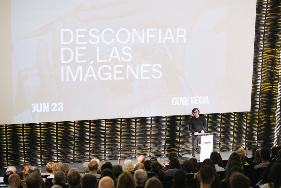 Discurso de cierre durante el Festival Doc Doc Madrid