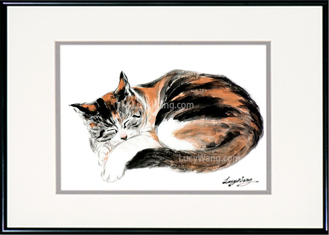 Sleeping Calico
