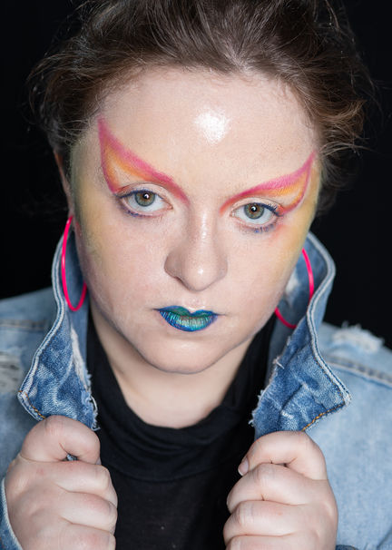 fashion creative editorial makeup