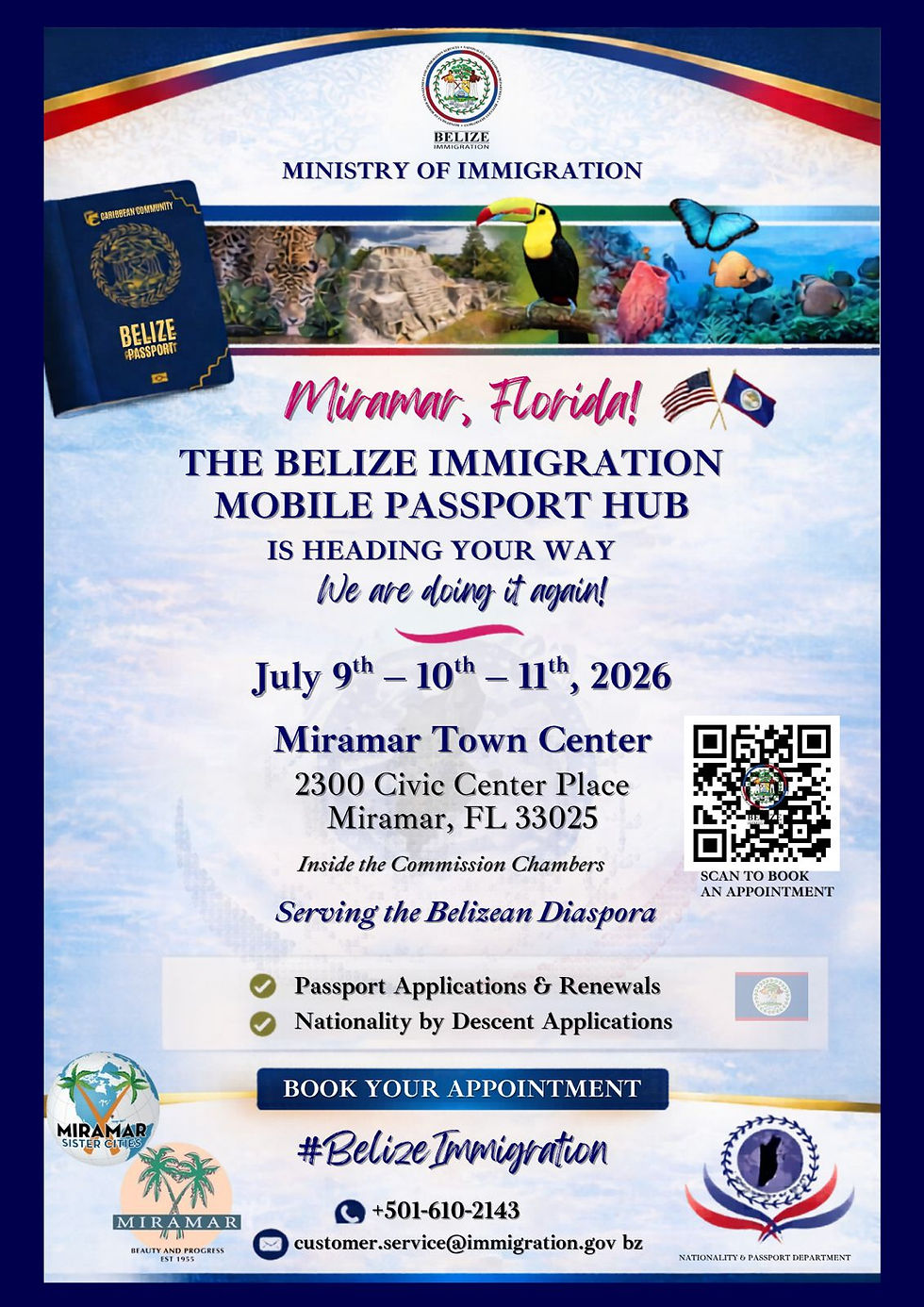 Florida July 9th 10th & 11th