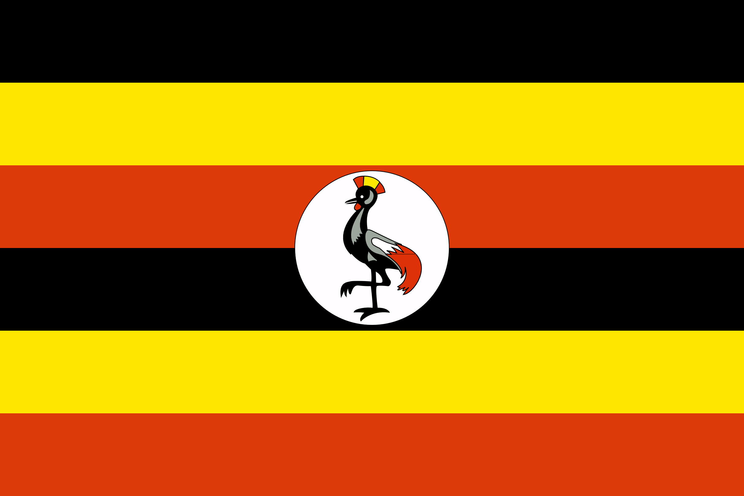 Fla of Uganda