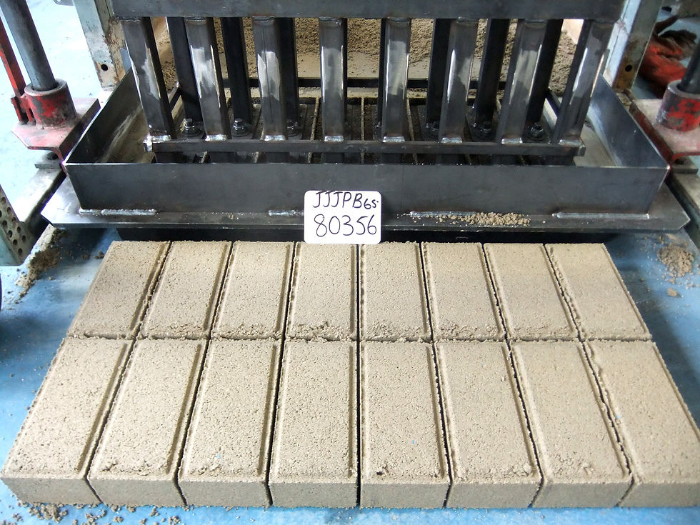 Miniatura: Molde de mão de tijolo de pavimentação retangular JJJPB (55/65 / 80x100x200mm)