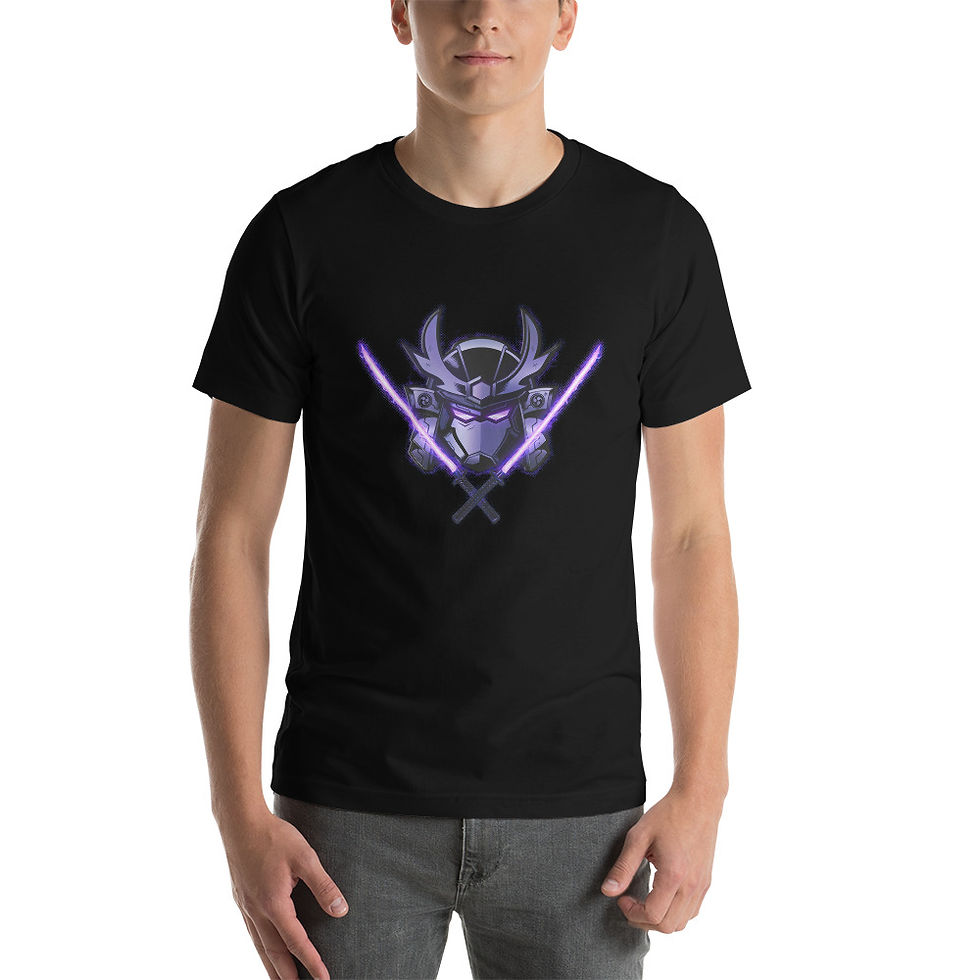 Thumbnail: Black Belt Quote / Shinobi Logo - T Shirt