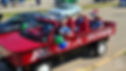 dana in jeff city parade in wagon.jpg