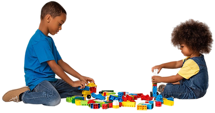 siblings-playing-with-toy-blocks-against-white-background_edited