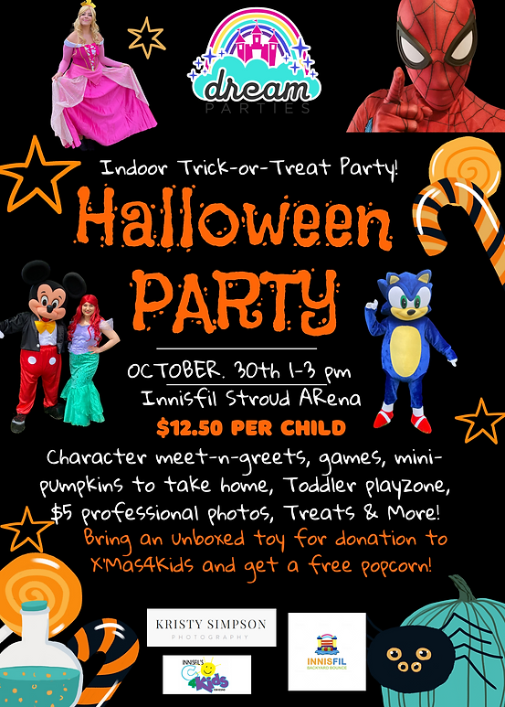 Indoor Halloween Trick-or-Treat Party!