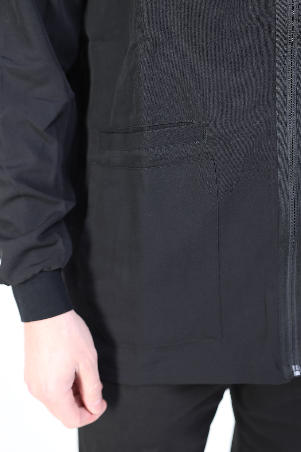 섬네일: Xavier Male Scrub Jacket/ Black