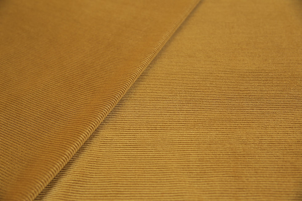 Thumbnail: Mustard ribbed velvet