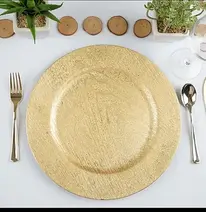 Charger plates