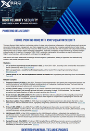 Future-Proofing HighQ with XSOC's Quantum Security