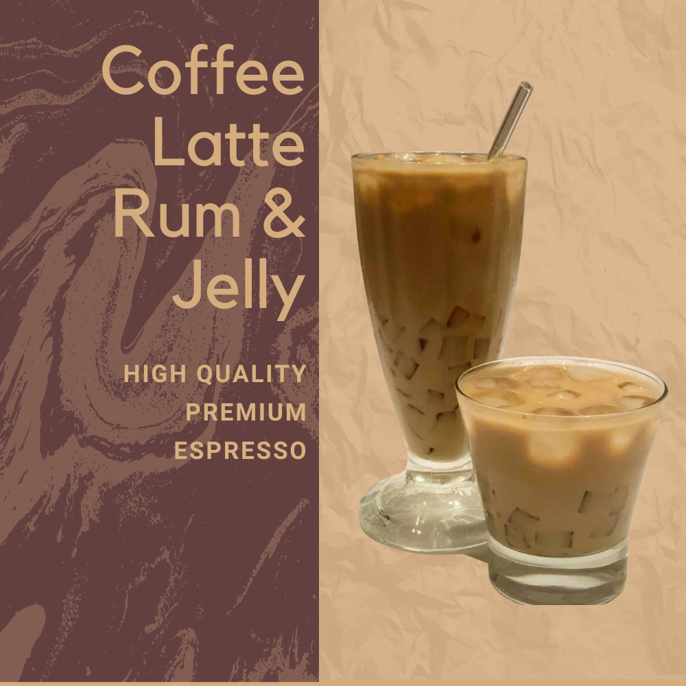 Coffee Latte Rum & Jelly