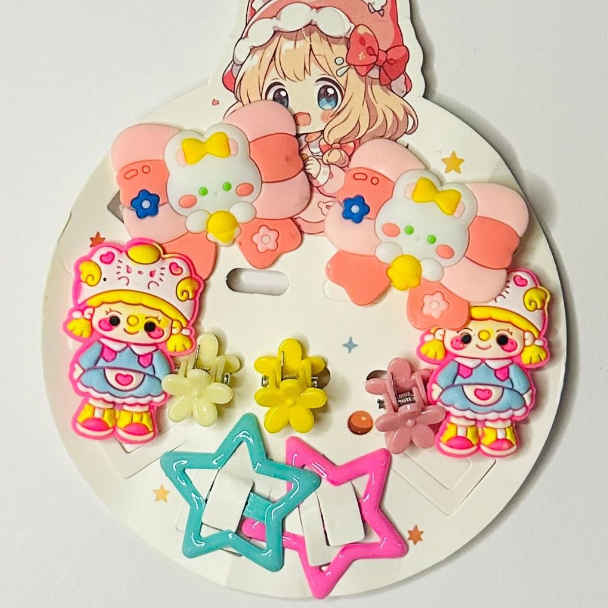 Cartoon Cutie Hair Accessory Set