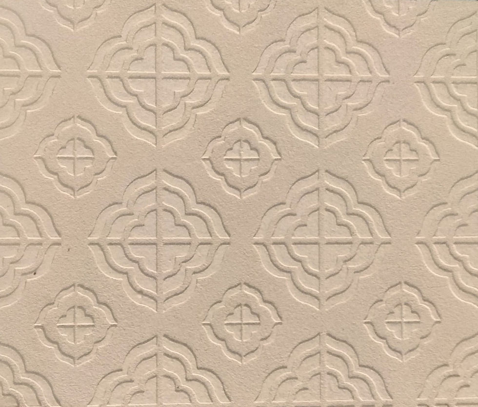 lime plaster stencil finish by Royal Touch