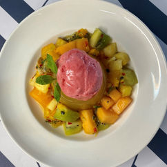 Desserts at The Waterfront Hythe