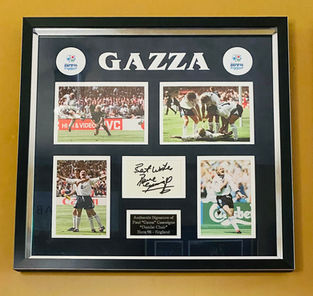 Authentic signature of Paul "Gazza" Gascoigne.
"Dentist Chair"
Euro 96 - England
