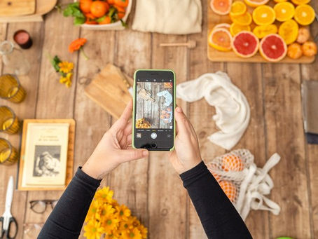 Cómo hacer buenas fotografías flat lay en casa