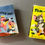 Thumbnail: magnets of two books the three little pigs and tom and jerry by little golden books