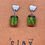 Thumbnail: heart shaped pickle jar drop earrings
