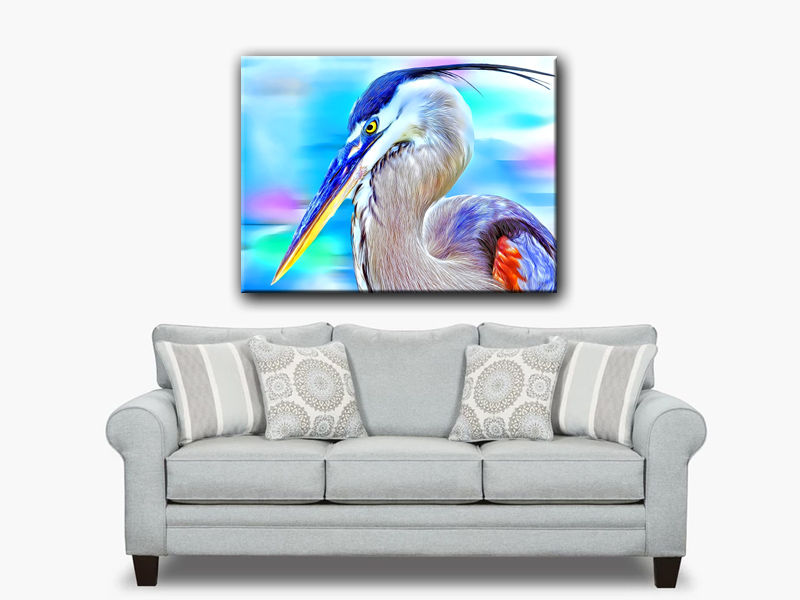 Thumbnail: Blue Heron Mystique
