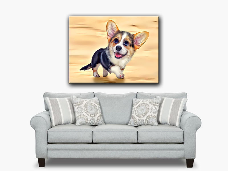 Thumbnail: Tricolor Corgi Puppy Smile