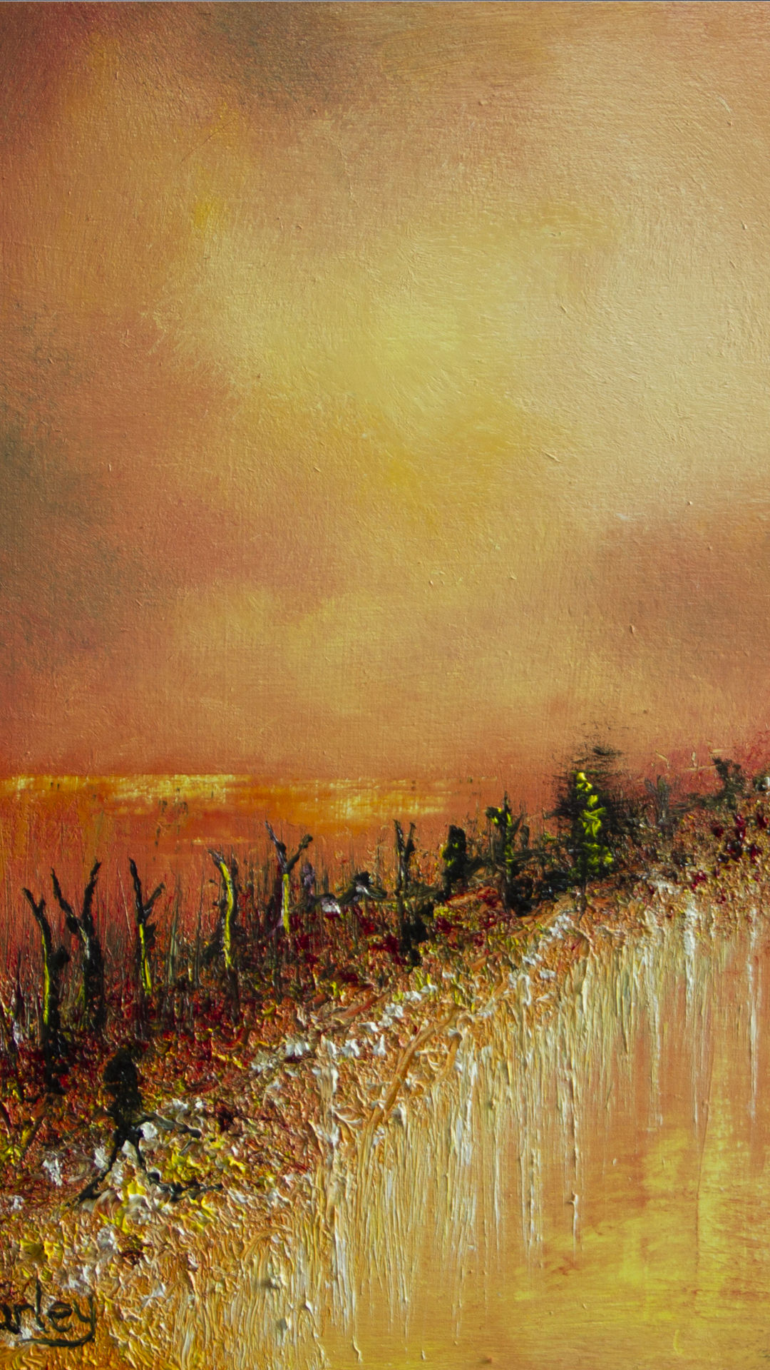 Phone Wallpaper - A Burnt Place