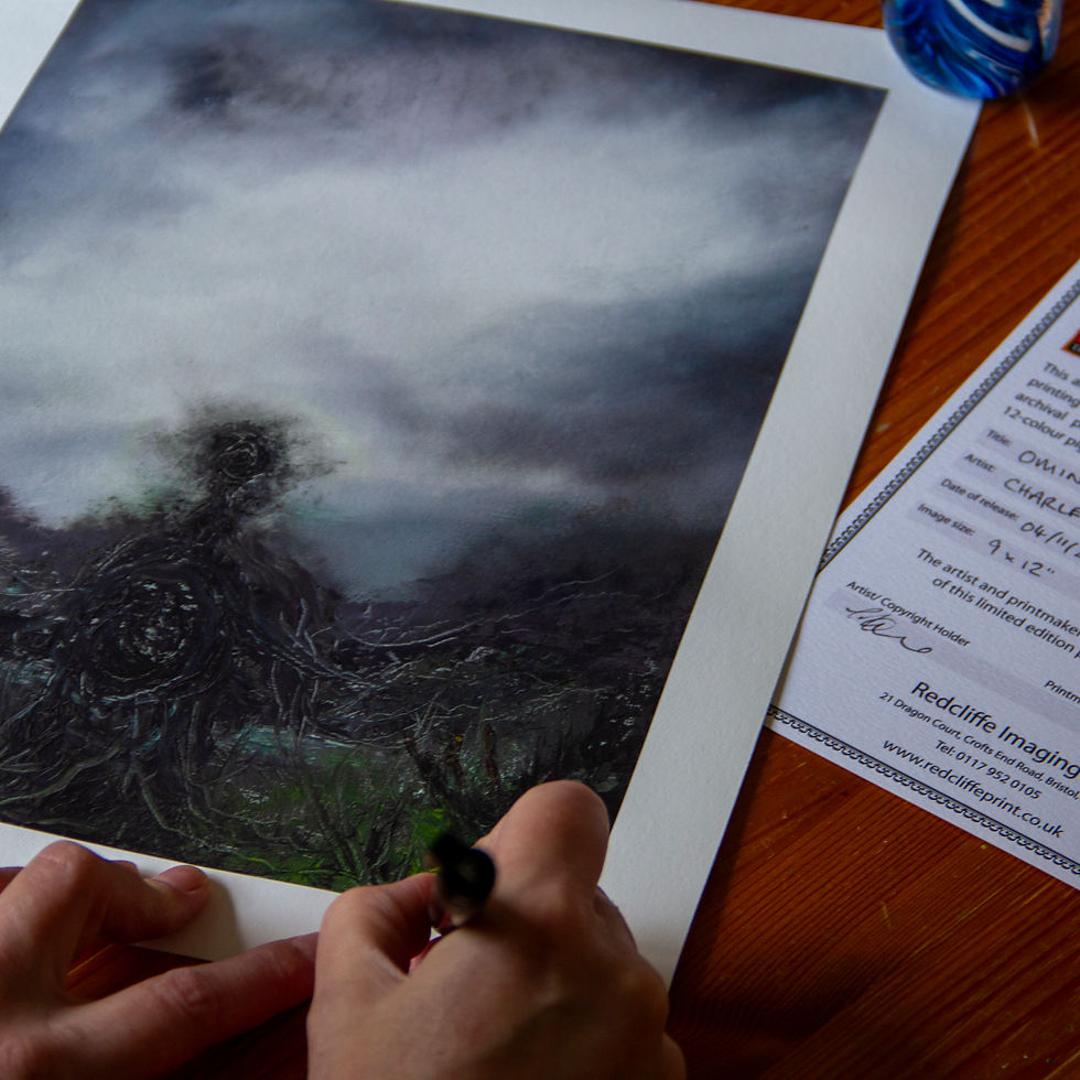 Thumbnail: Ominous - Giclée Prints