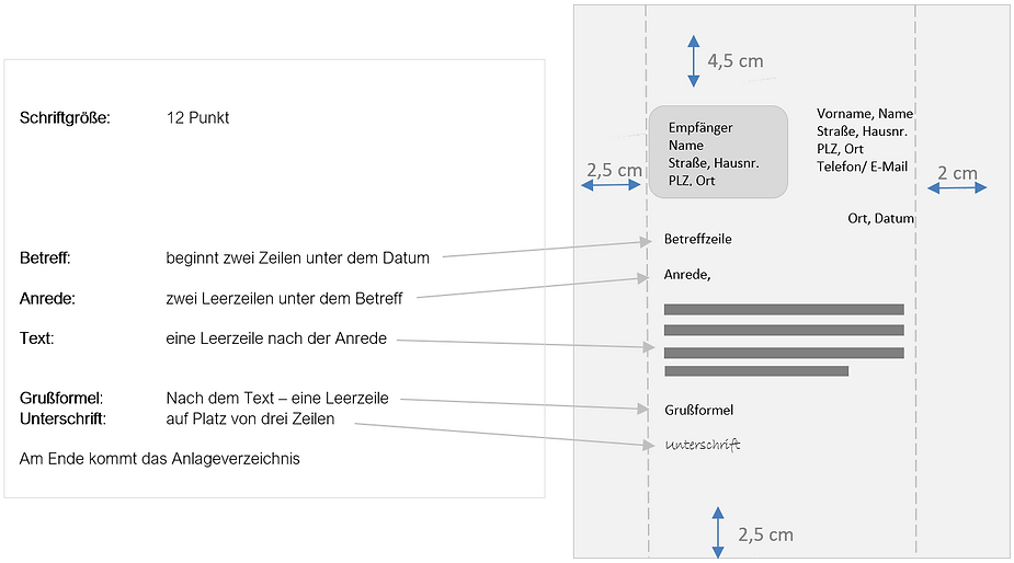 bewerbung, vorlage